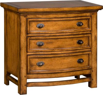 Landon Park Three Drawer Nightstand