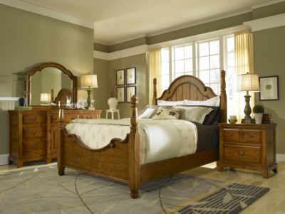 Attic Heirlooms Heritage  Poster Bed