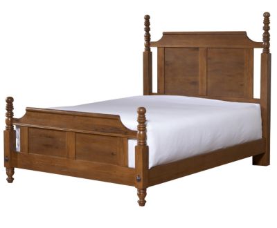 Attic Heirlooms Attic Heirlooms Low Post Bed, California King