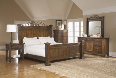 4397 Mansion Bed  : Attic Heirlooms Mansion Bed