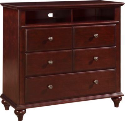 Hayden Place - Dark Cherry,      Media Chest