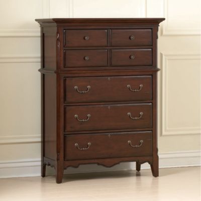 4670-240  : Attic Heirlooms Fireside Cherry Drawer Chest