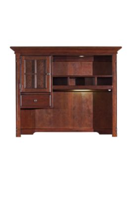 4670-070  : Attic Heirlooms Fireside Cherry  Family Work Center Hutch
