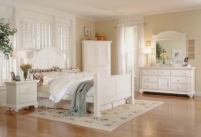 Pleasant Isle Pleasant Isle Panel Bed, King/Ca King