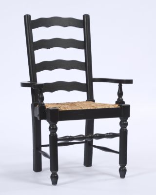Attic Heirlooms Attic Heirlooms Ladderback Arm Chair