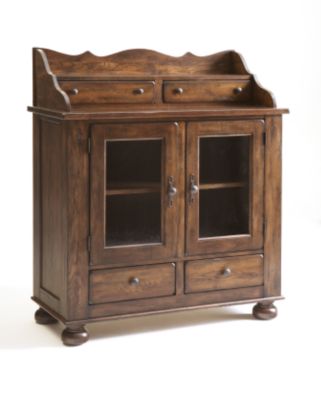 5399-60  : Attic Heirlooms  Dining Chest, Rustic Oak