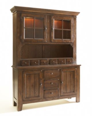 Attic Heirlooms China Base and Door Hutch