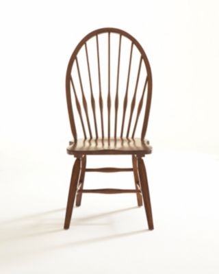 Attic Heirlooms Attic Heirlooms Rustic Oak Windsor Side Chair