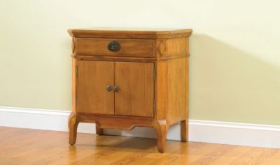 Halsten Kids Light Pine Door Night Stand