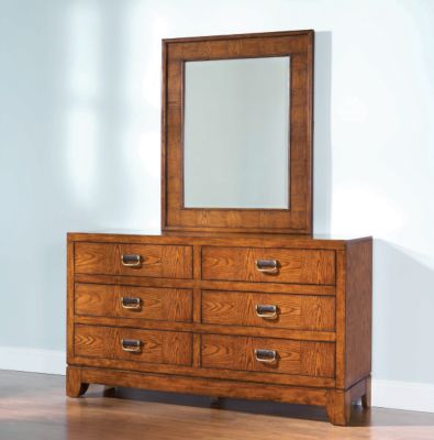 Whitson Kids Drawer Dresser and Mirror