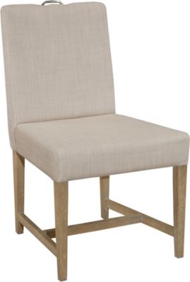 Hampton Upholstered-Seat-and-Back Armless Side Chair