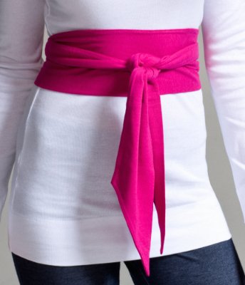 KNIT OBI BELT
