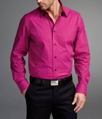STRIPED MODERN FIT SHIRT