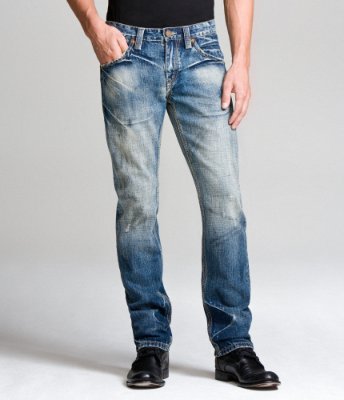 ZACH EXTRA SLIM STRAIGHT LEG JEAN - AGED TINT
