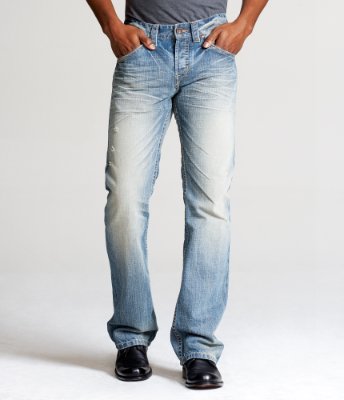 ROCCO BOOT CUT JEAN - RUST RINSE