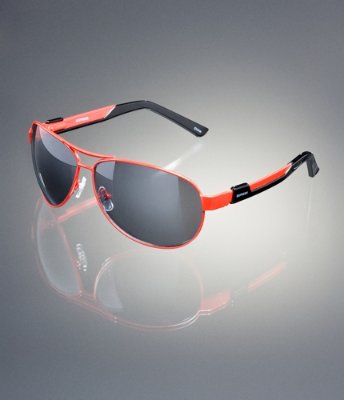 OVERSIZED METAL AVIATOR SUNGLASSES