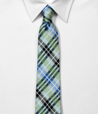 SILK TIE - PLAID