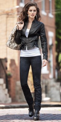 (MINUS THE) LEATHER BELTED JACKET