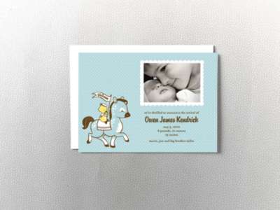 Duck and Pony: Birth Announcement