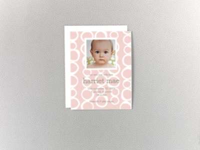 Links: Photo Birth Announcement