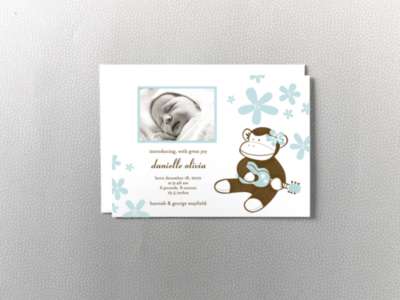 Ukulele Monkey: Birth Announcement
