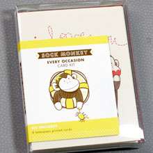 Sock Monkey Every Occasion Card Kit: HL-690
