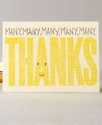 Type(face) Thanks! - Set of 6---HL-767s