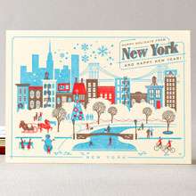 Happy Holidays from New York Set of 6: HL-801S