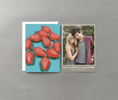 Bright Holidays: Holiday Photo Card