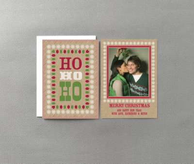 Ho Ho Ho: Christmas Photo Card