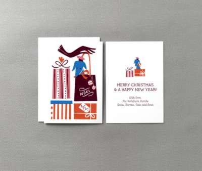 Mon Cherie Holiday Card