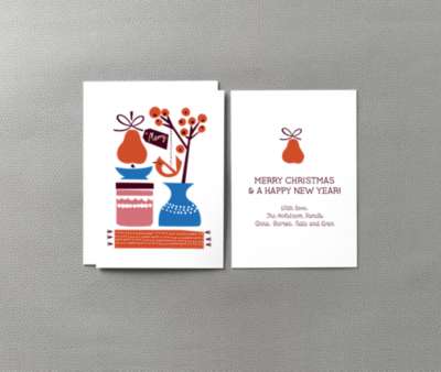 Pear Tree: Christmas Card