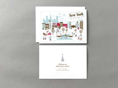 Greetings from New York: Holiday Card