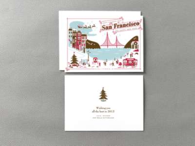 Greetings from San Francisco: Holiday Card