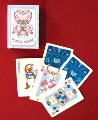 Custom playing cards by Joel Dewberry & Hello!Lucky