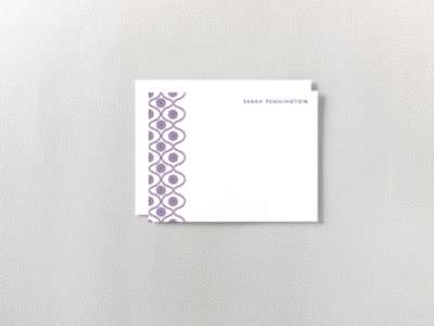 Bohemian: Flat Note Card
