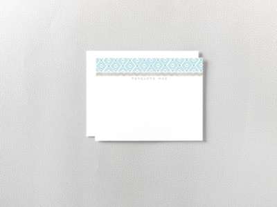 Cross Stitch: Flat Note Card