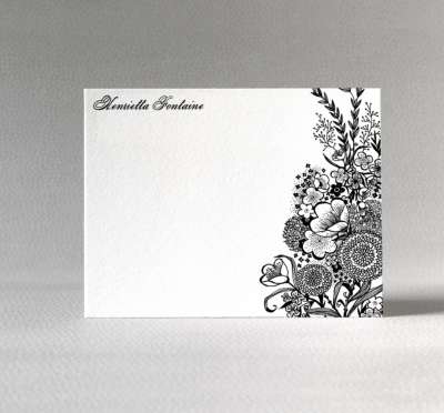 Flora: Flat Note Card