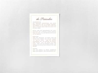 Darling Bud: Details Card