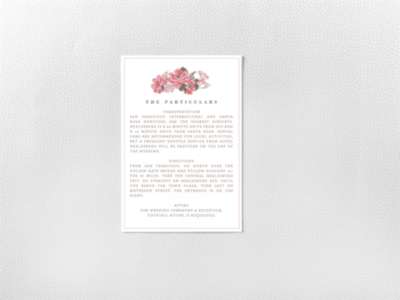 English Rose: Details Card