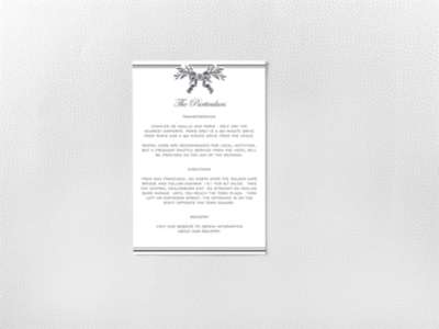 French Bow: Details Card