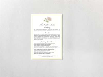 Heirloom Harvest: Digital Details Card