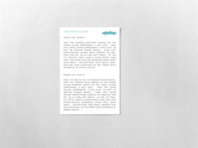 Los Angeles Skyline---Letterpress Details Card