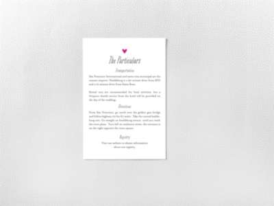 Love Knot: Details Card