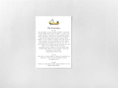 Visit Martha's Vineyard---Details Card