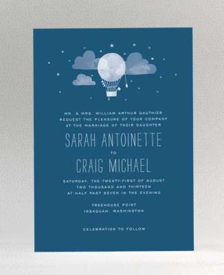 Adventure: Wedding Invitation