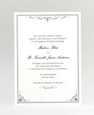 Biltmore: Digital Wedding Invitation