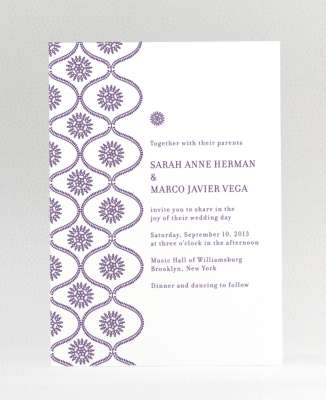 Bohemian: Wedding Invitation