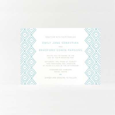 Cross Stitch: Wedding Invitation
