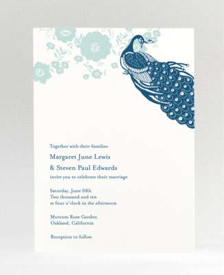 Enchanted Garden---Wedding Invitation
